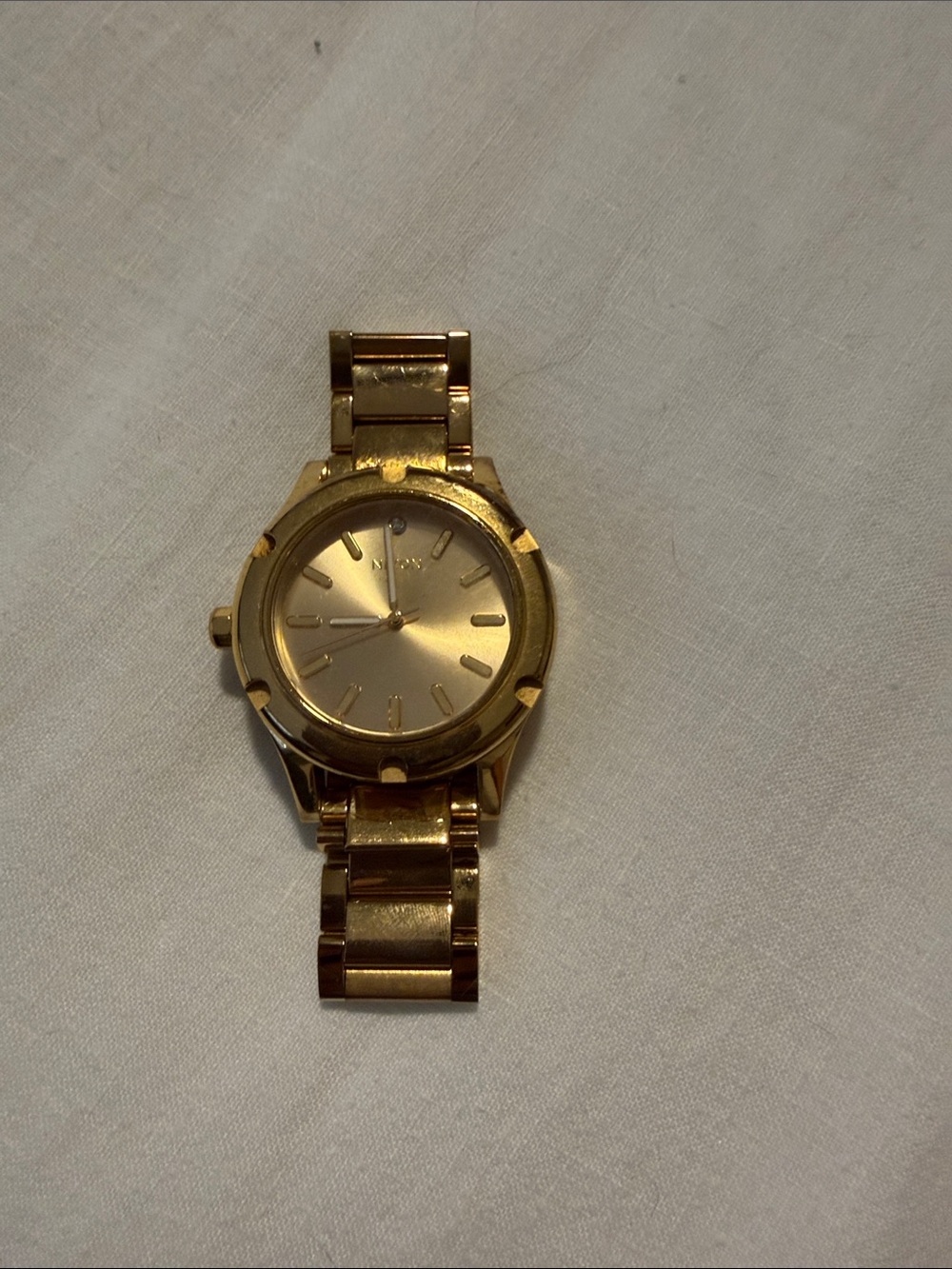 Gold Women’s Stainless Steel Bracelet Watch